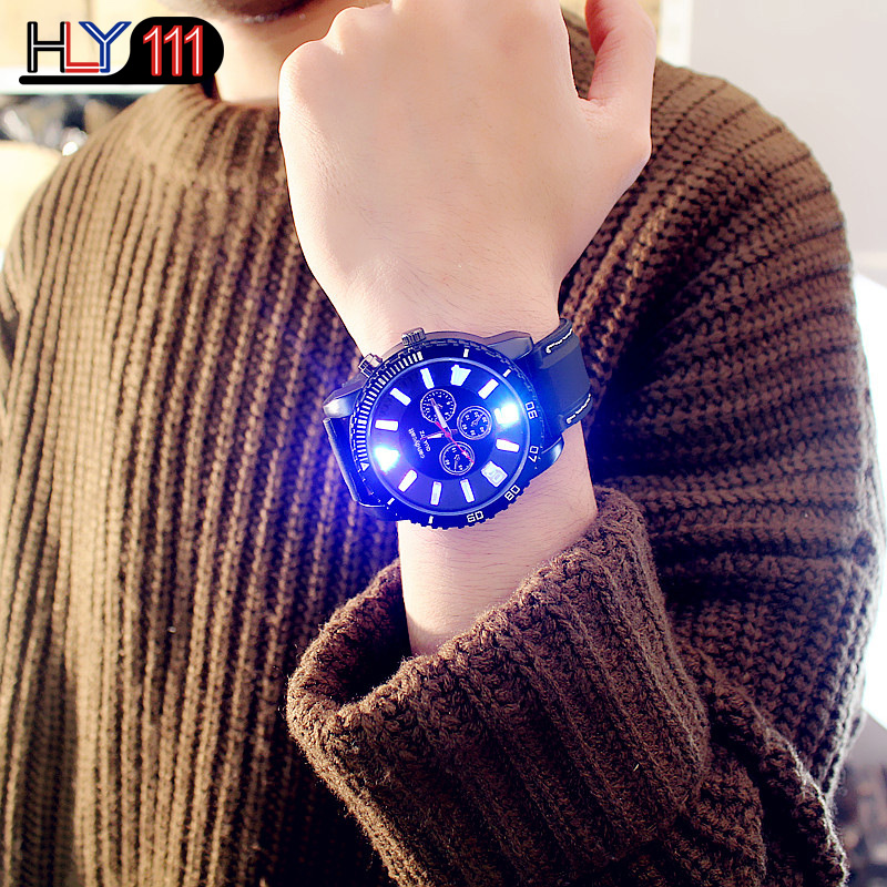 Men's Watches Fashion watches women watches couple luminous rhinestone waterproof quartz wristwatch