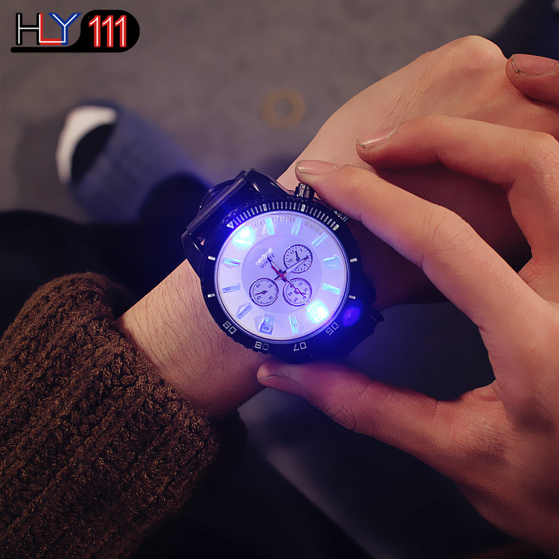 Men's Watches Fashion watches women watches couple luminous rhinestone waterproof quartz wristwatch