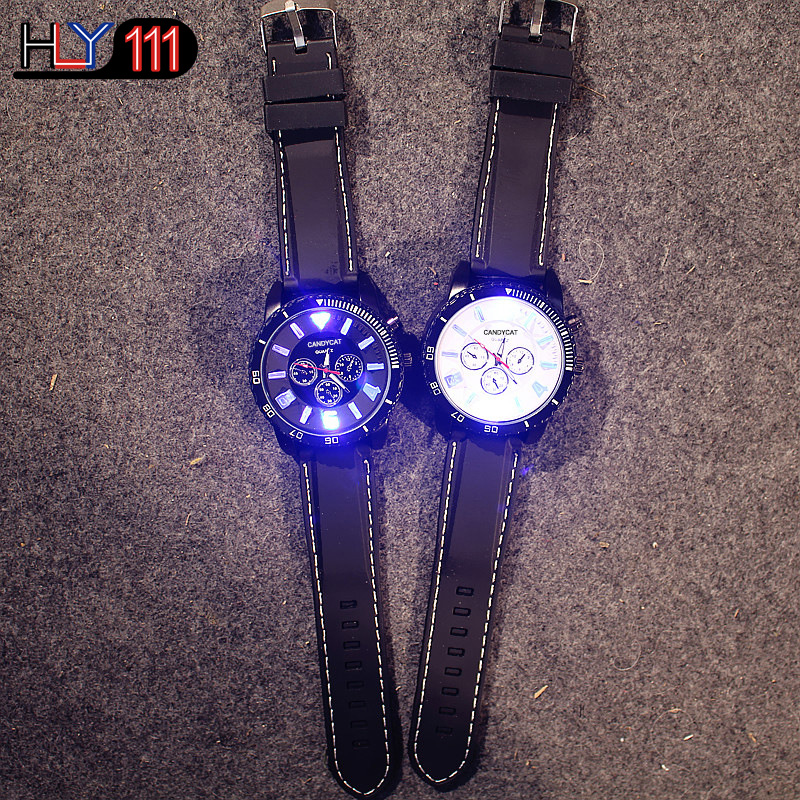 Men's Watches Fashion watches women watches couple luminous rhinestone waterproof quartz wristwatch