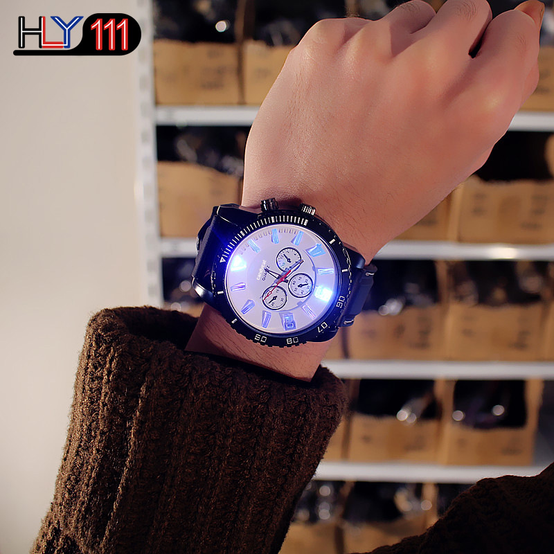 Men's Watches Fashion watches women watches couple luminous rhinestone waterproof quartz wristwatch