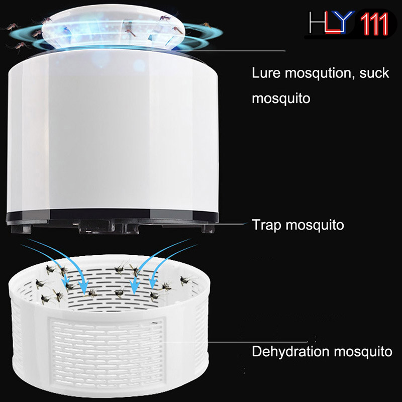 Mosquito USB electric mosquito killer Lamp Photocatalysis mute home LED  insect trap Radiationless
