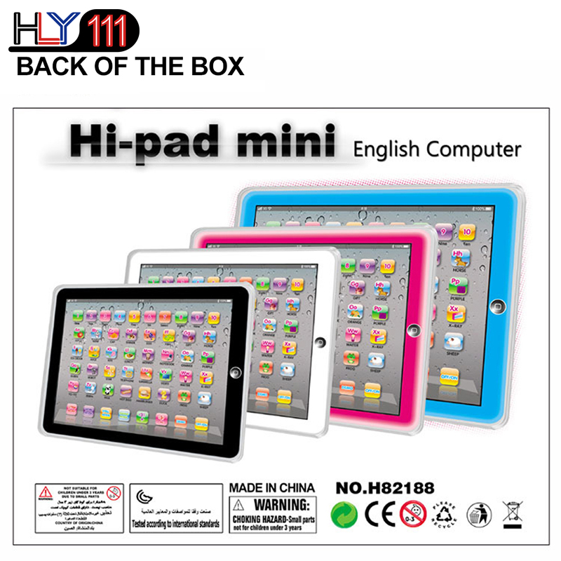 Language Learning Machine Alphabet Tablet Educational Toy for Kid Electronic Touch Tablet Computer