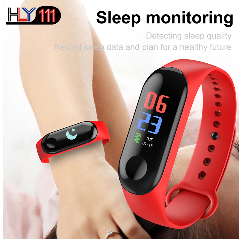 Sports Watches Smart Bracelet Wristband Blood Pressure Heart Rate Monitor Pedometer Women's Watches