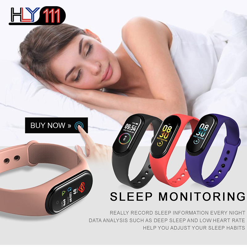 Sports Watches Smart Bracelet Wristband Blood Pressure Heart Rate Monitor Pedometer Women's Watches
