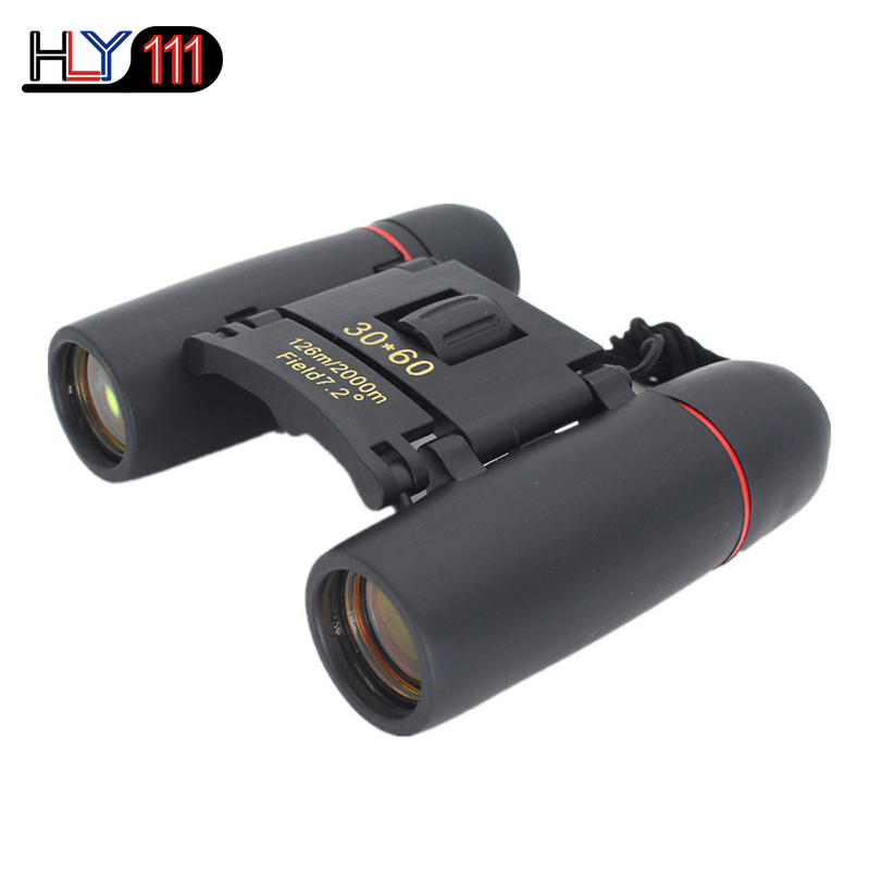 Telescope with Zoom 30x60 folding binoculars Night Vision bird's eye view of hunting travel 1000 m