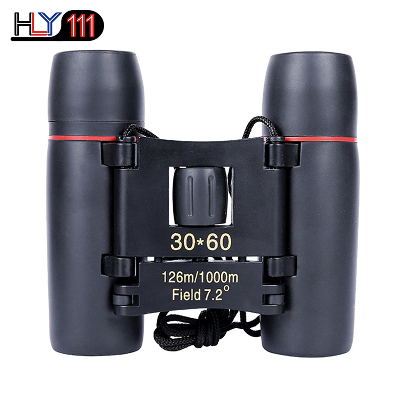 Telescope with Zoom 30x60 folding binoculars Night Vision bird's eye view of hunting travel 1000 m