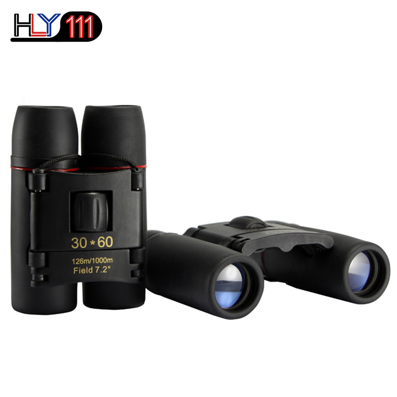 Telescope with Zoom 30x60 folding binoculars Night Vision bird's eye view of hunting travel 1000 m