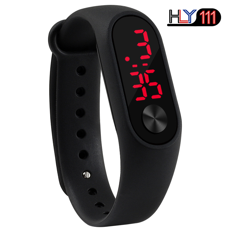Fashion Sports Watches Outdoor LED Digital Bracelet Women's Watches Multicolor Silicone Watches gift