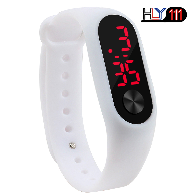 Fashion Sports Watches Outdoor LED Digital Bracelet Women's Watches Multicolor Silicone Watches gift