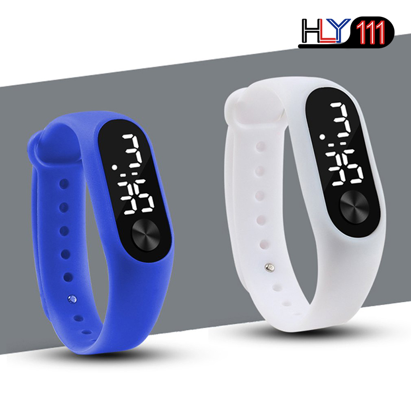 Fashion Sports Watches Outdoor LED Digital Bracelet Women's Watches Multicolor Silicone Watches gift
