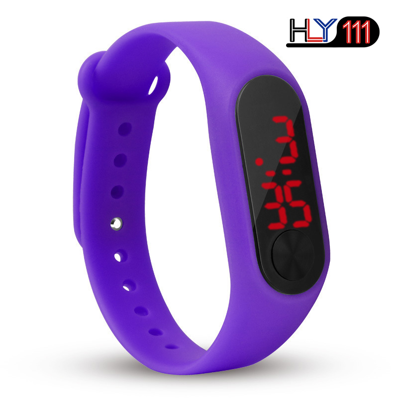 Fashion Sports Watches Outdoor LED Digital Bracelet Women's Watches Multicolor Silicone Watches gift