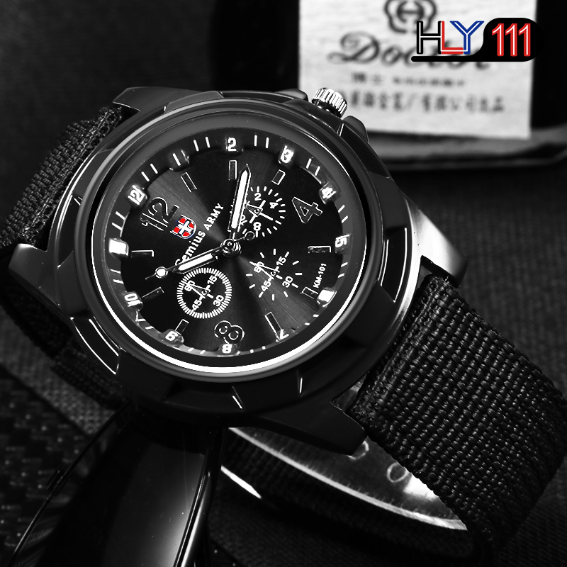 Hot Sales Military Watches Men Gemius Army Men's Watches Sports Watches Nylon Band Male Clock
