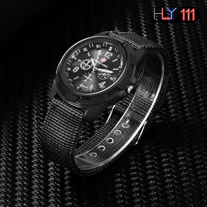 Hot Sales Military Watches Men Gemius Army Men's Watches Sports Watches Nylon Band Male Clock