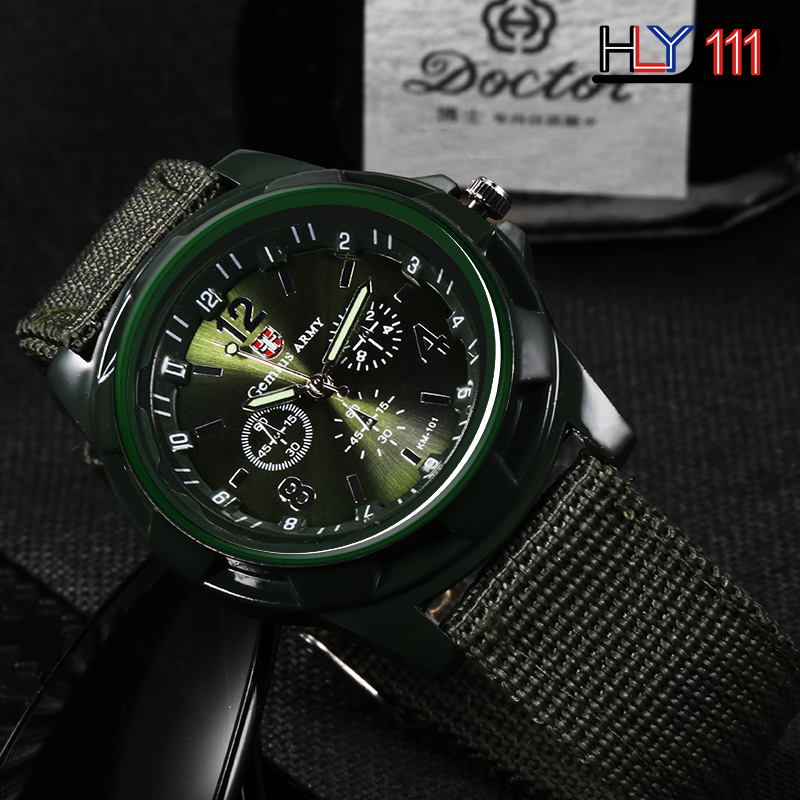 Hot Sales Military Watches Men Gemius Army Men's Watches Sports Watches Nylon Band Male Clock