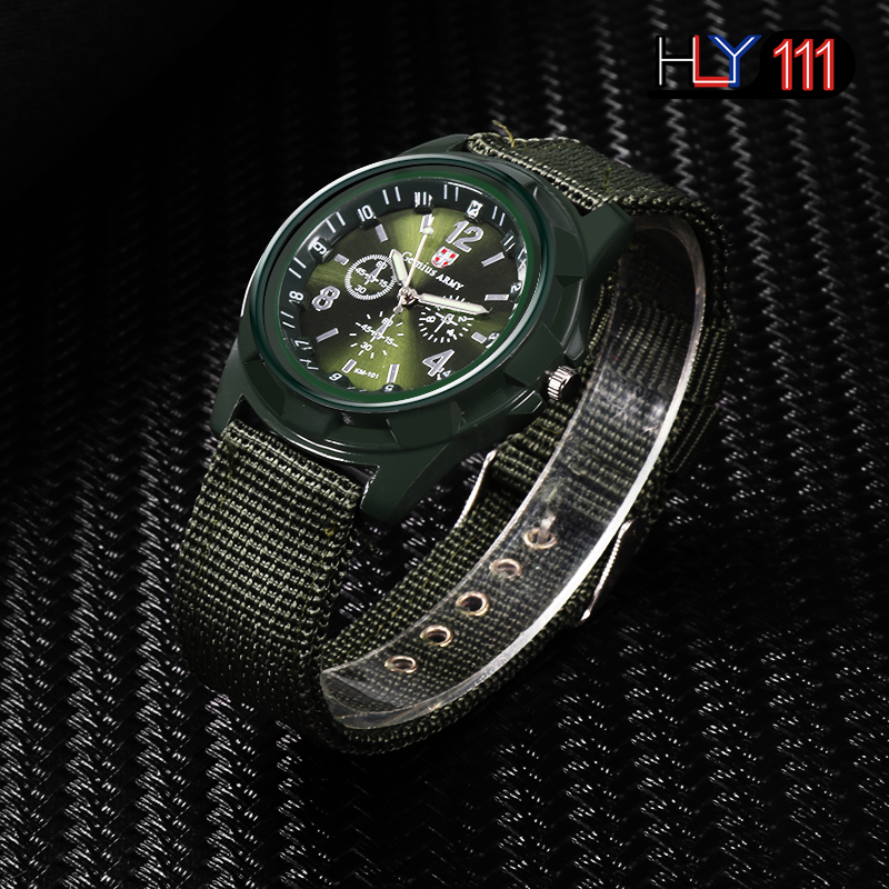 Hot Sales Military Watches Men Gemius Army Men's Watches Sports Watches Nylon Band Male Clock