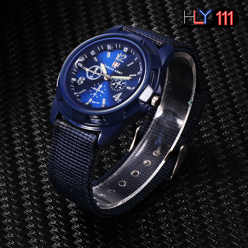 Hot Sales Military Watches Men Gemius Army Men's Watches Sports Watches Nylon Band Male Clock