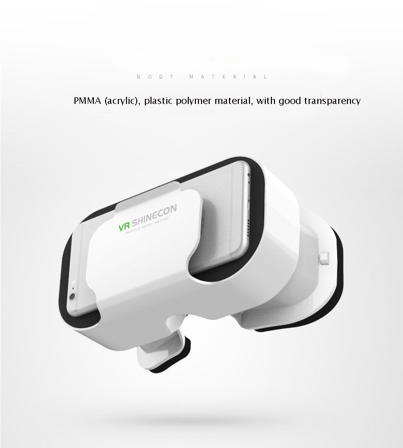 Hot Sales Mobile VR Glasses 3D Virtual Reality Game Glasses Headset VR SHINECON BOX 5 High quality
