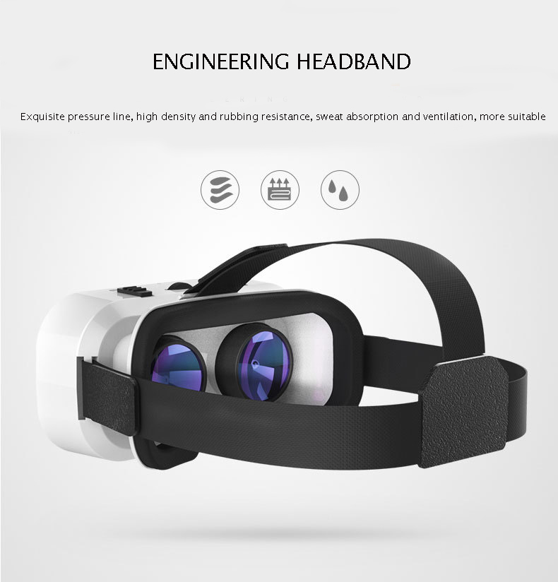 Hot Sales Mobile VR Glasses 3D Virtual Reality Game Glasses Headset VR SHINECON BOX 5 High quality