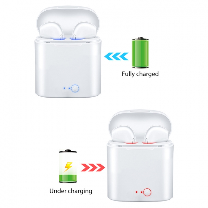 Hot Sales i7S TWS Bluetooth Earphones Wireless Earbuds iPhone Samsung Tecno Android Ear Pods, Micphone earphones Airpods for Android and ios Stereophone