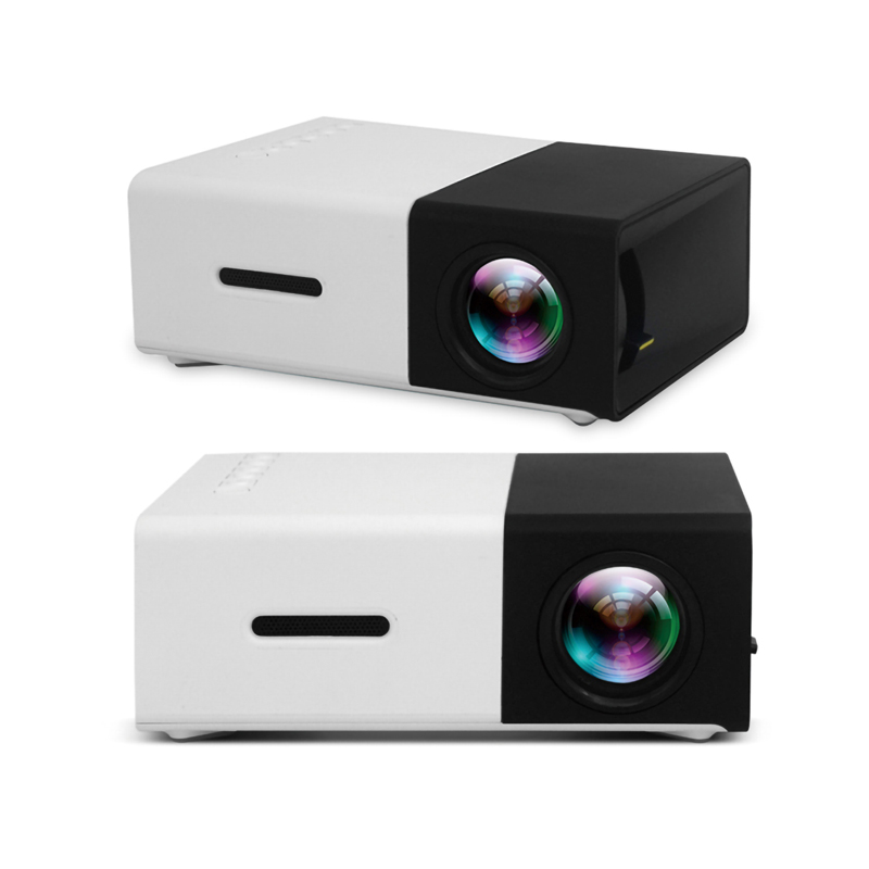 Projector 480x320 Pixels Supports 1080P YG-300 HDMI USB Audio Portable Projector Media Video player