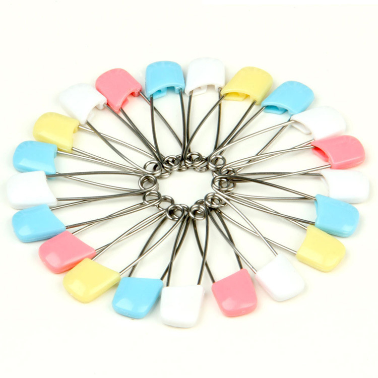 Cheap price baby safety products the baby safety pin insurance pin plastic head pins  baby stuff
