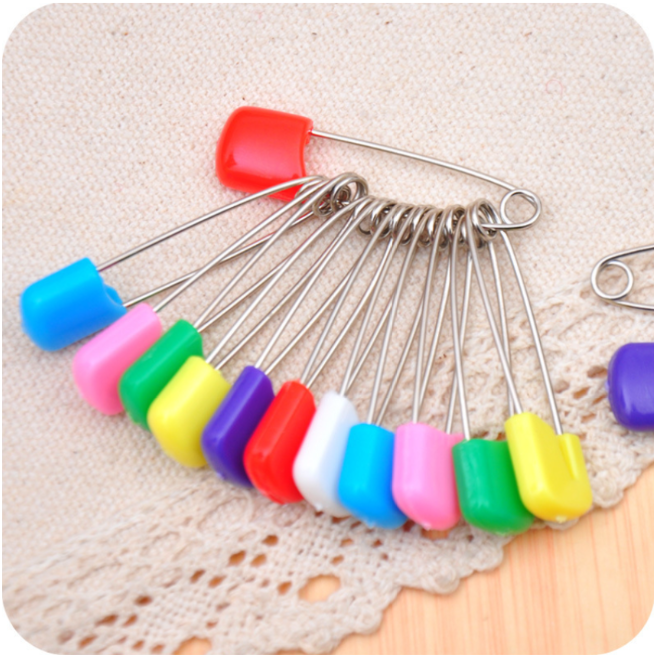 Cheap price baby safety products the baby safety pin insurance pin plastic head pins  baby stuff