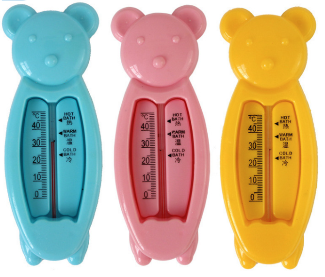Cartoon Floating Lovely Bear Baby Water Thermometer, Kids Bath Thermometer Toy baby stuff