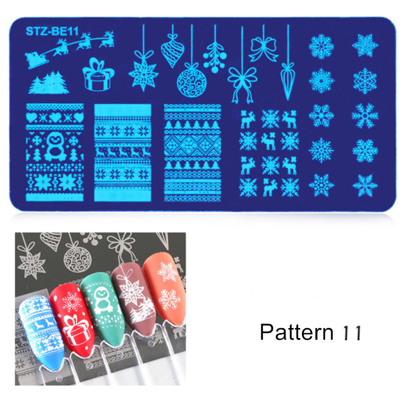 Generic Nail Plate 1pc Nail Art Stamping Plate Nail Art Tools Multiple Pattern Manicure DIY Beauty view 10