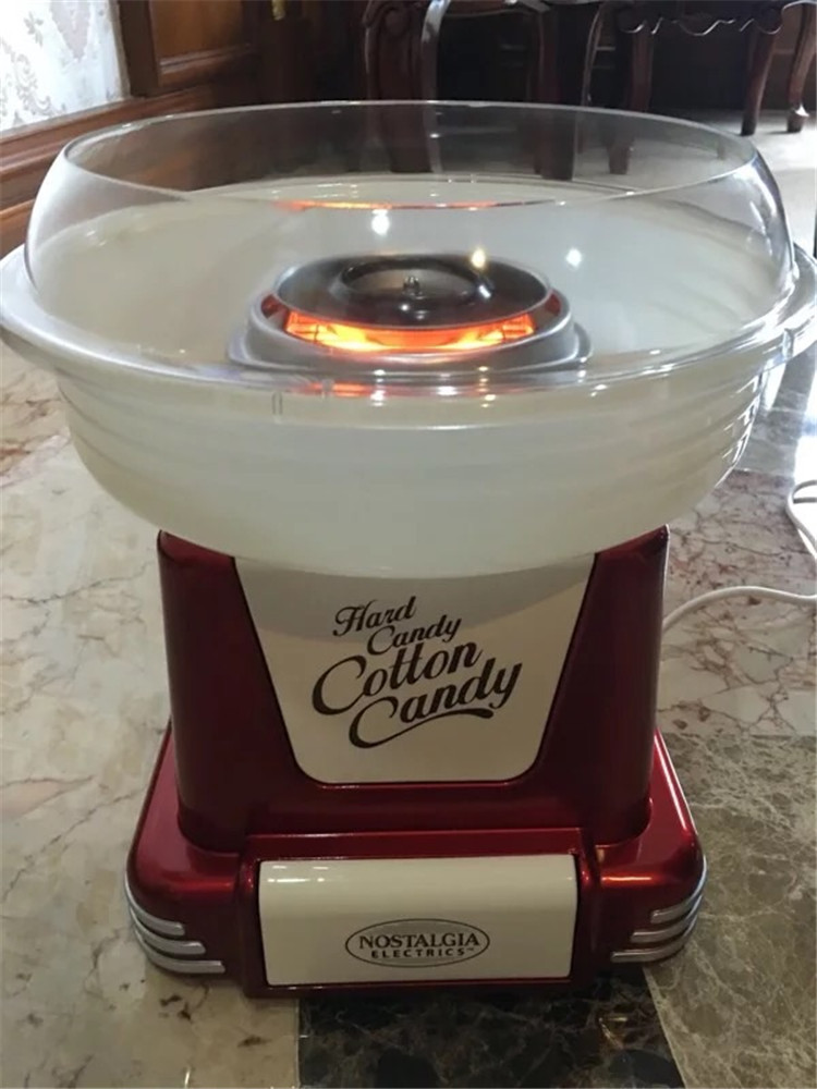 Children Cotton Candy Machine Home Kitchen Retro Automatic Electric Cotton Candy Maker Home Made Electric Cotton Candy