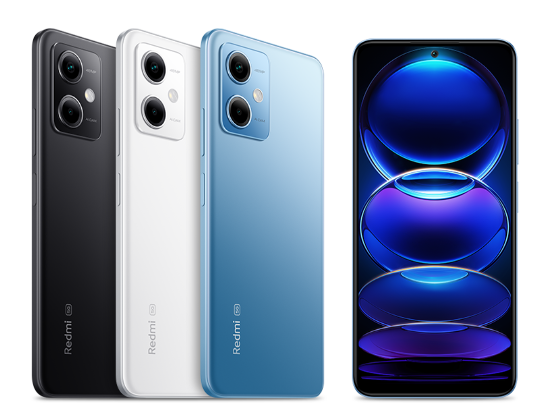 Refurbished XIAOMI Redmi Note 12 128Gb ROM 4/6/8GB RAM 50MP+8MP+2MP CAMERA 5000mAh Battery Dual Sim 5G 6.67inche Android 13 Redmi Note12 Smartphone