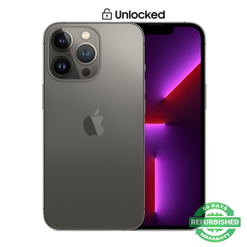 Refurbished iPhone 13Pro MAX 5G Smartphones 6.7inch 120Hz Super Retina XDR OLED display 12MP+12MP rear triple camera