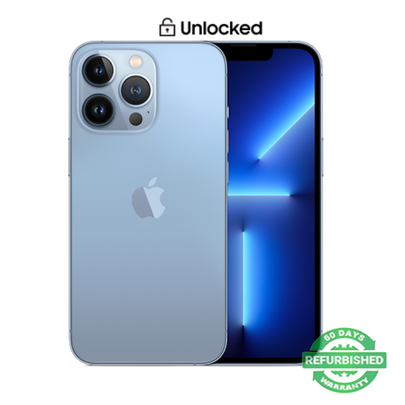 Refurbished iPhone 13Pro MAX 5G Smartphones 6.7inch 120Hz Super Retina XDR OLED display 12MP+12MP rear triple camera