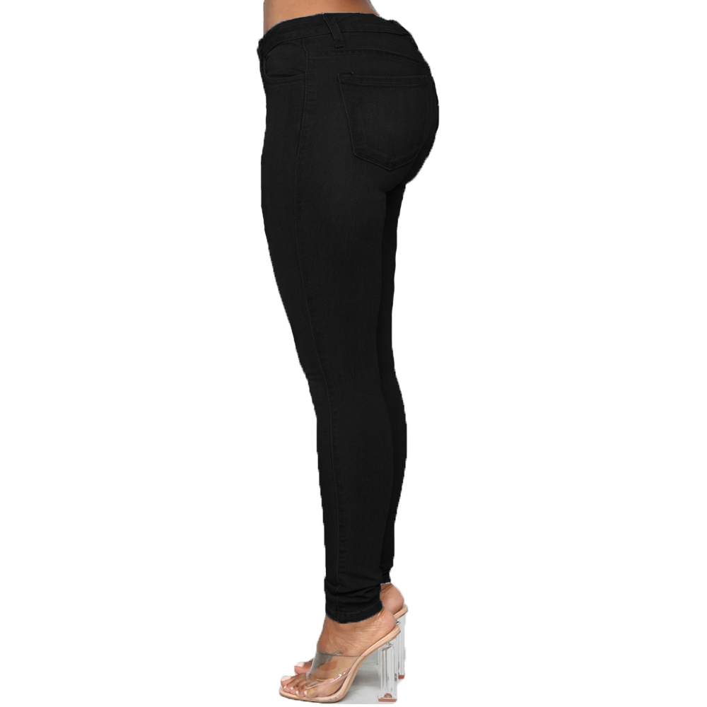Summer Hot Sale Women's Denim Tights Stretch Jeans Slim Pencil Pants Trousers &amp; Leggings