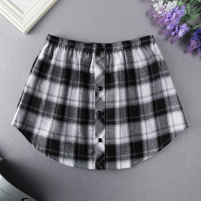 2021 Women Skirts Fashion Detachable Underskirt False Shirt Tail Adjustable Layering Skirts