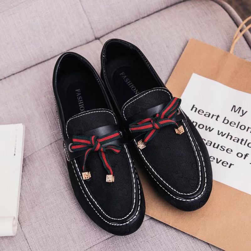 Mens Luxury Designer Plush Microfiber Faux Suede Slip On Loafer Driving Shoes