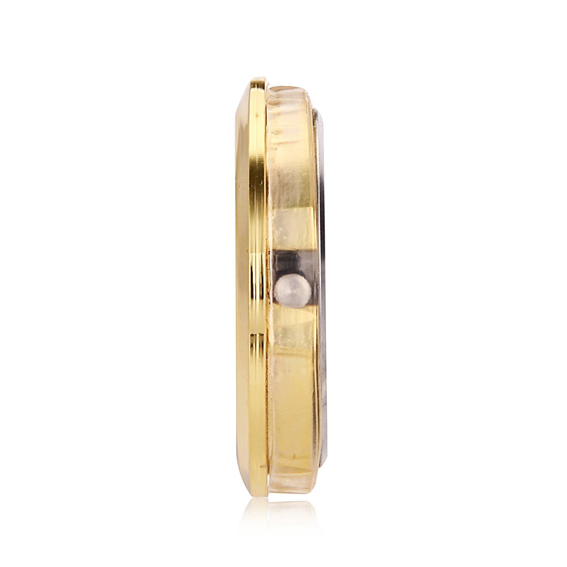Mini Clock Quartz Movement Insert Round 1 7/16" (35mm) White Face Roman Numerals Watch Face