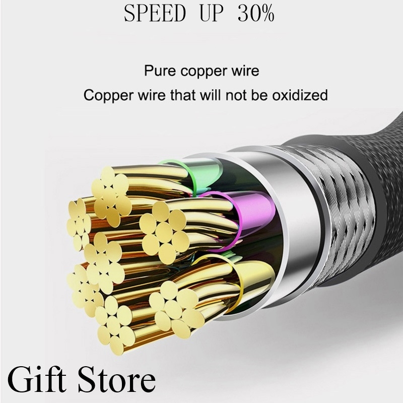 iphone Data Cables Fast Charging data line For iphone Nylon charging cables Charger Cable