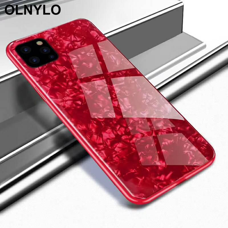 2019 For iPhone 11 Pro Max / 11 Pro / 11 Case For iPhone XS Max XR X Shockproof Tempered Glass Cover