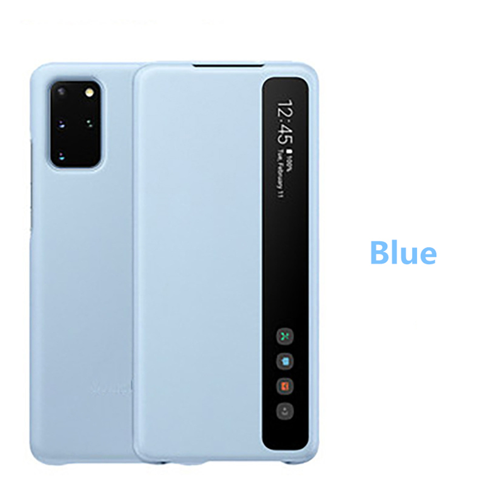 Original Smart Clear View Cover for Samsung Galaxy S21 Ultra S22 Ultra S22 5G With Intelligent Flip Case Cover for Samsung Note 10 Plus Note 10