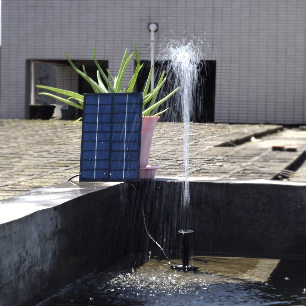 Solar Powered Water Pump Kit Solar Power Source 9V 1.8W