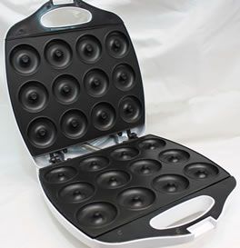 12 Pieces Electric Non-Sticky Doughnut/Donut Maker-Kitchen