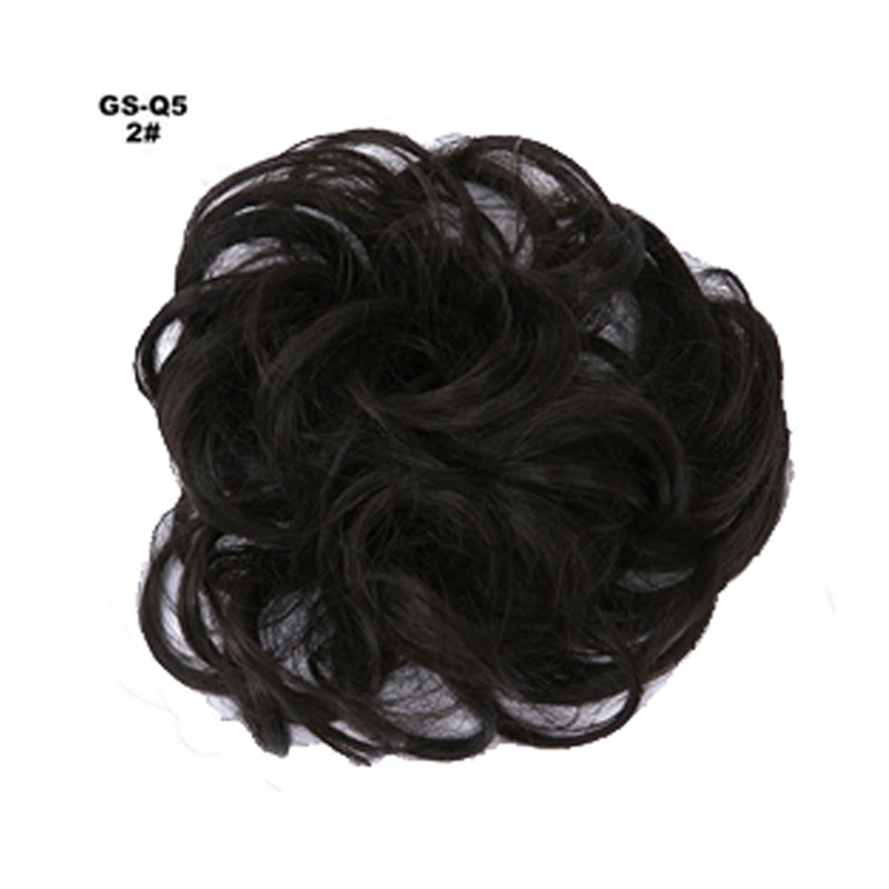 BL Messy Wigs Maruko hair bag Curly Hair With Rubber Bands Multiple colors Women Wigs 1Pc/Set