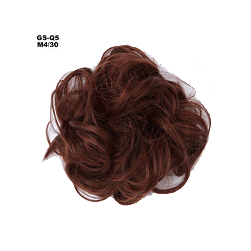 BL Messy Wigs Maruko hair bag Curly Hair With Rubber Bands Multiple colors Women Wigs 1Pc/Set