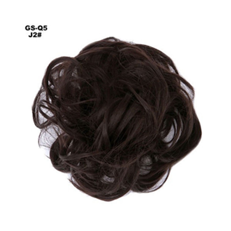 BL Messy Wigs Maruko hair bag Curly Hair With Rubber Bands Multiple colors Women Wigs 1Pc/Set