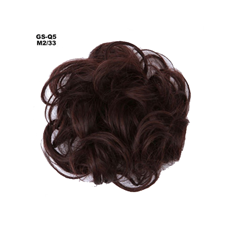 BL Messy Wigs Maruko hair bag Curly Hair With Rubber Bands Multiple colors Women Wigs 1Pc/Set