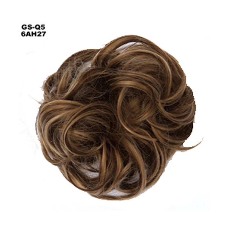 BL Messy Wigs Maruko hair bag Curly Hair With Rubber Bands Multiple colors Women Wigs 1Pc/Set