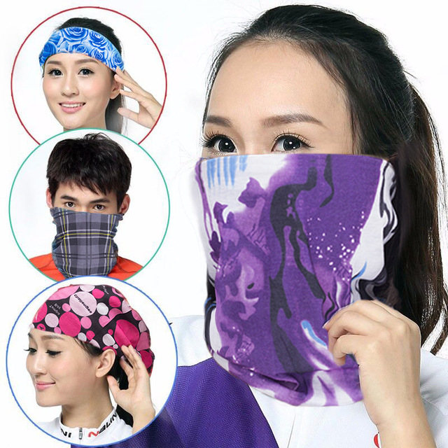 BL Outdoor Biking Multi-Functional Sun Protection Scarf Mask Hair Hoop Protection Wrist Pirate Hat