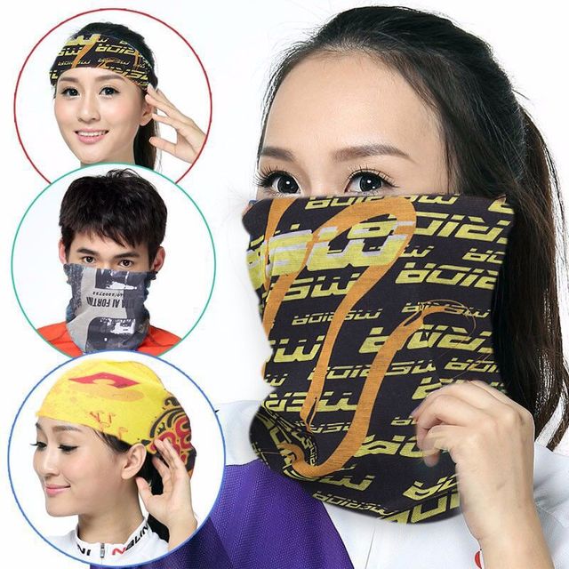 BL Outdoor Biking Multi-Functional Sun Protection Man &amp; Women Scarf Mask Hair Hoop Wrist Pirate Hat