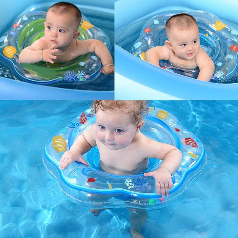 BL Inflatable Baby Safety Seat Float Security Swimming Ring Pelampung Kids Children Float Water Seat