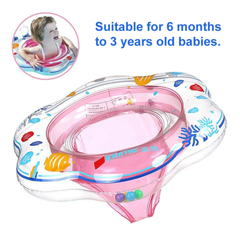 BL Inflatable Baby Safety Seat Float Security Swimming Ring Pelampung Kids Children Float Water Seat